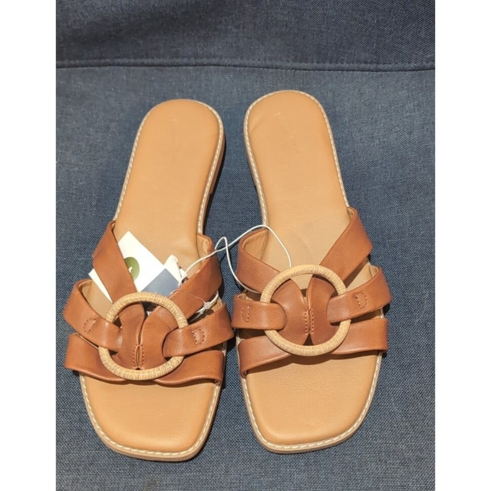 Women's Ramona Slide Sandals - Universal Thread Coganc size 11 NEW